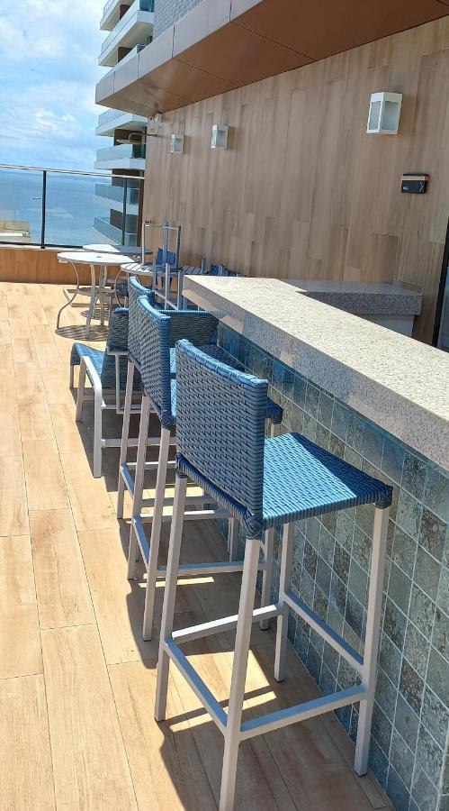 Loft Smart Farol Da Barra, Piscina Rooftop, Beira Mar No Farol Da Barra Salvador da Bahia Dış mekan fotoğraf